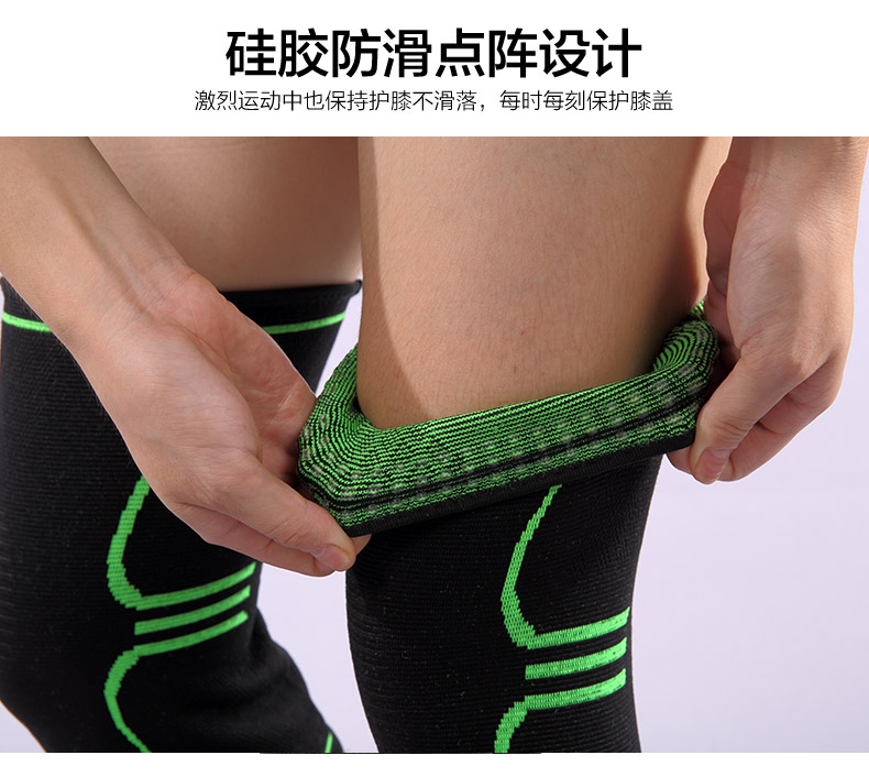 Kneepad bóng rổ thể thao chạy nam và nữ leo núi ngoài trời ấm cầu lông chuyên nghiệp đào tạo thể dục bảo vệ đầu gối găng tay thể thao adidas