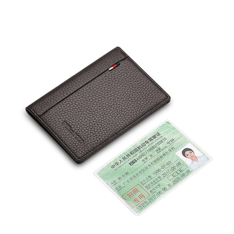 Paul's New Mini Card Holder for Men, Genuine Leather, Ultra-Thin, Compact Id Holder, Driver's License Leather Case, High-End Simple Card Holder Paul's New Mini Card Holder for Men, Genuine Leather, Ultra-Thin, Compact Id Holder, Driver's License Leather Case, High-End Simple Card Holder