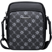 Emperor Paul Fashion Genuine Leather Shoulder Bag Mens 2024 New Lightweight Casual Crossbody Bag Multifunctional Small Backpack