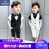 . Mùa hè childrens nhỏ phù hợp với phù hợp với British 2345 tuổi đẹp trai hoa baby boy lễ biểu diễn piano boy cưới. 