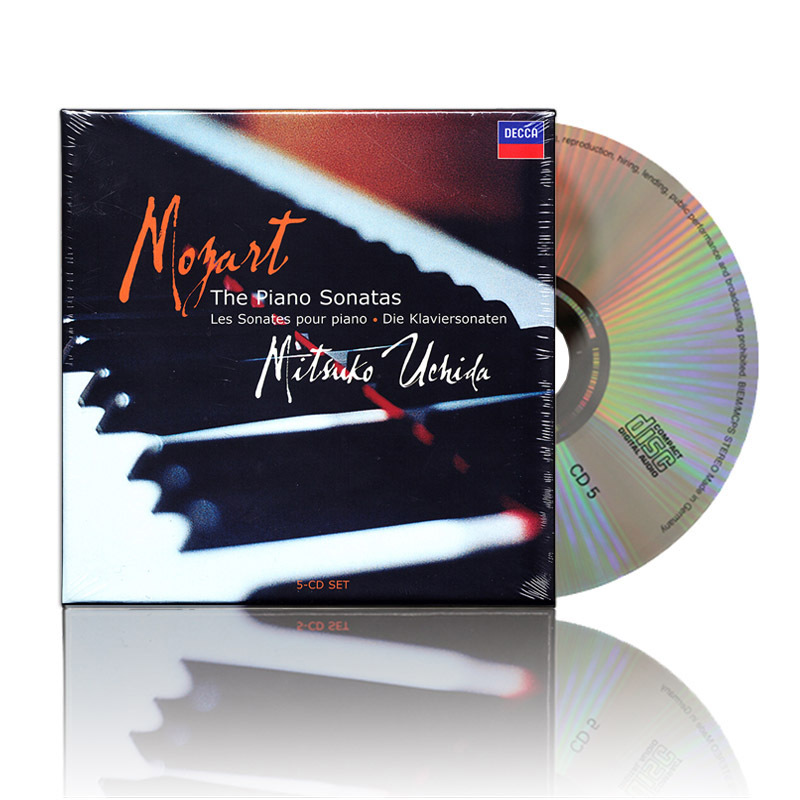 Original and Authentic Mozart Piano Sonatas Complete Collection, Hikaru Uchida, Imported Cd Disc 4683562