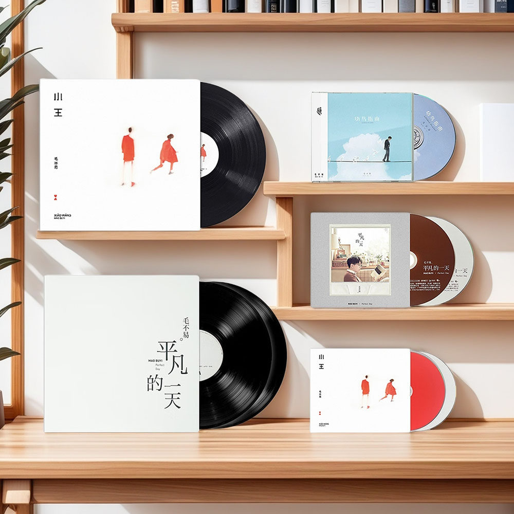 毛不逸のアルバム「冒険心：小王の平凡な一日」CD/レコード公式グッズ
