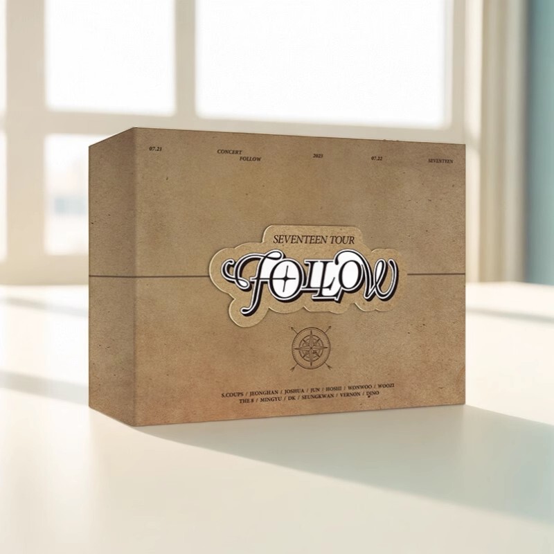 Korean Version Seventeen Follow Photo Stickers Posters Photocard Official Merchandise Album Gift