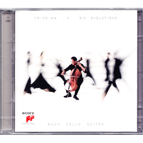 Yo-Yo Ma's album Bach's unaccompanied cello suites original imported CD classical music record
