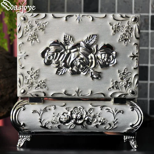 Wasjoye Ювелирное украшение, аксессуар, ретро коробка для хранения, коробочка для хранения для принцессы, сундук с сокровищами, кольцо, европейский стиль, Южная Корея