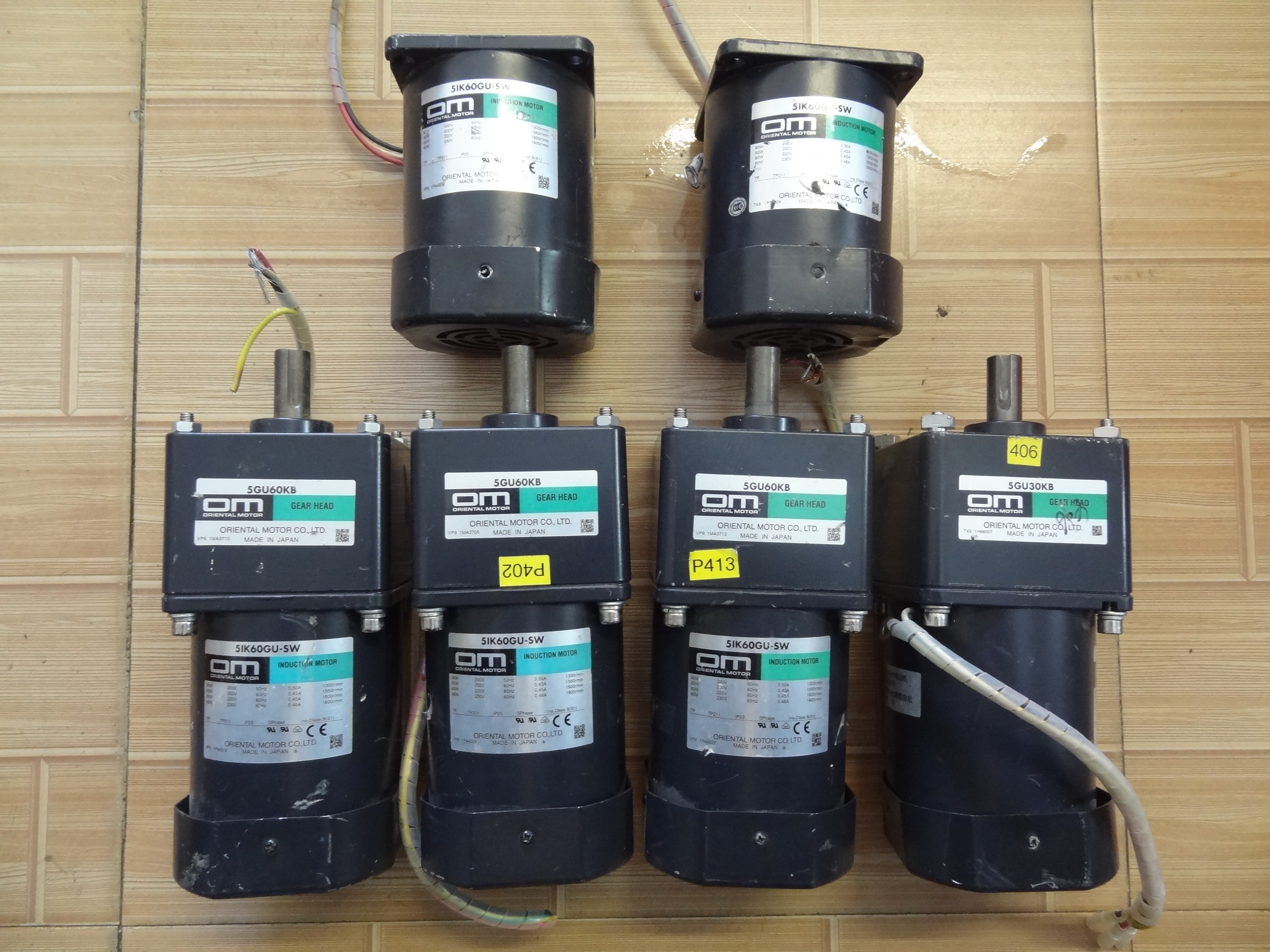 Import dismantling machine Eastern OM Deceleration Motor 5IK60GU-SW 5IK60GU-SW 5IK60GU-SW 5GU30KB 60KB 5GU30KB