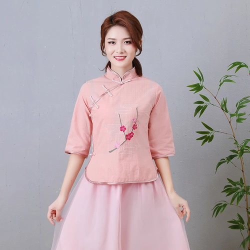 Ретро комплект, костюм для школьников, 2019, с вышивкой