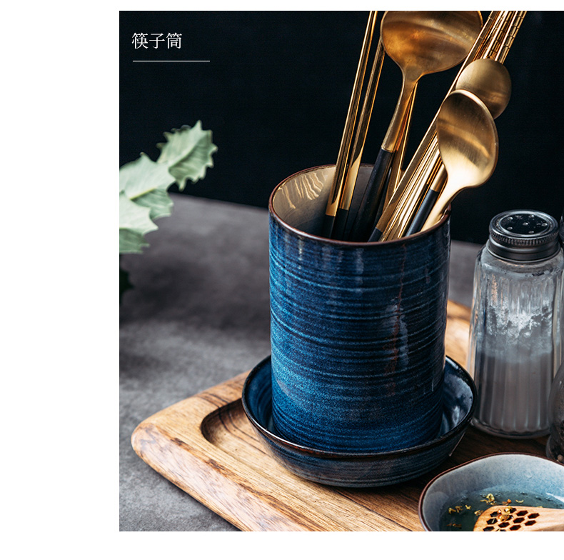 Milky Way Nordic couples color web celebrity home European Japanese - style tableware poon choi ceramic bowl rainbow such as bowl soup bowl soup bowl