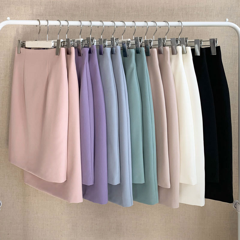 Skirt 2026 Spring New Women's Autumn High Waist Slim Fit Ol Pencil Skirt Business Wear Skirt Workwear Short Skirt