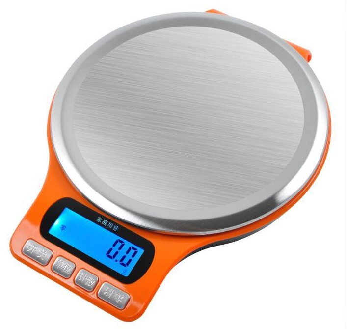 Home Precision Kitchen Baking Food Noodle Scales Round Fashion Gram more than zero 1 lipstick waterproof dye Toner called-Taobao