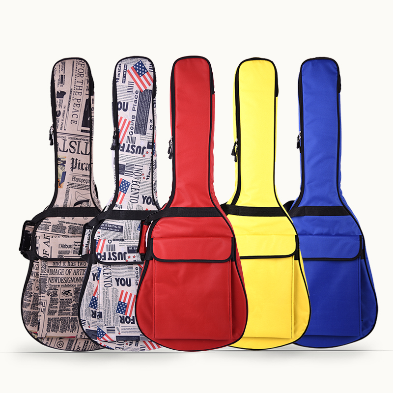 Thickened and cotton folk acoustic guitar bag 36 inches 39 inches 40 inches 41 inches backpack piano bag waterproof backpack custom logo