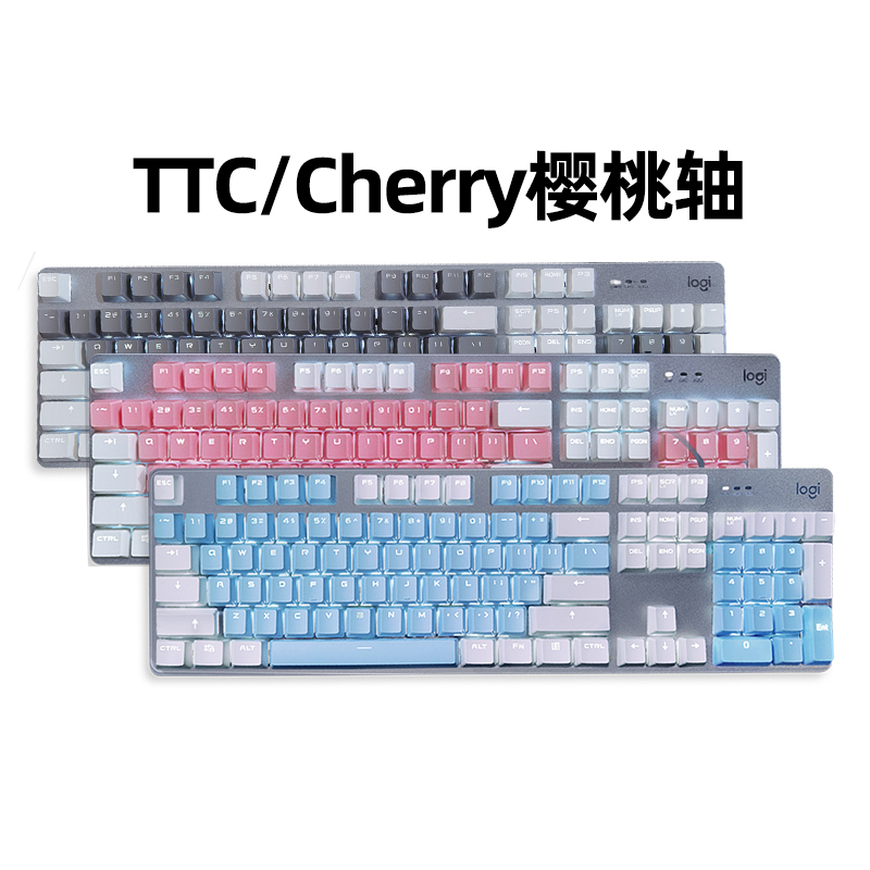 Rotech K845 Mechanical Keyboard Cherry Cherry Green Shaft Red Shaft Tea Shaft Electric Race Game Pbt Keycap Girls Cute Notebook Desktop Computer Office Typing Special External Device