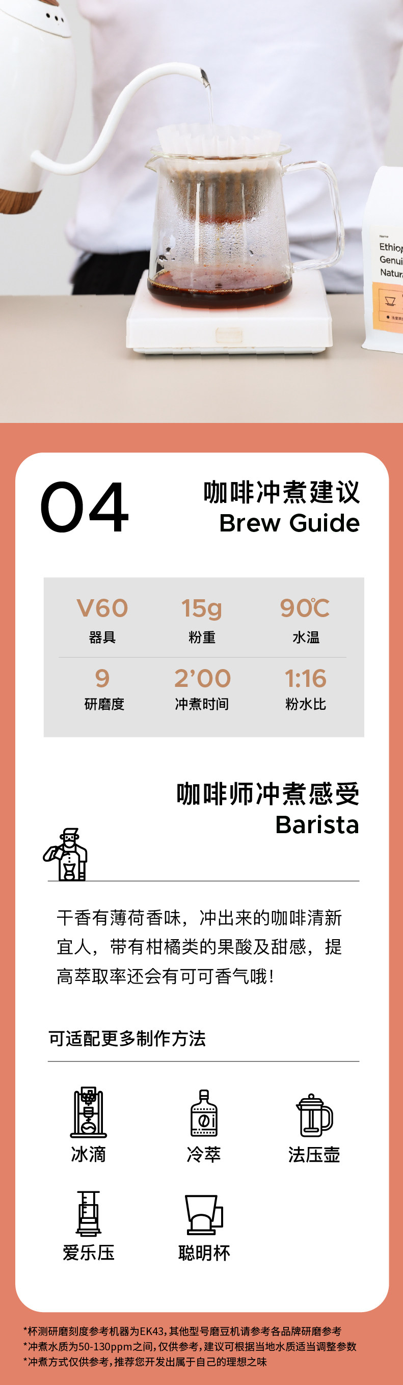 明谦 埃塞俄比亚原生种 瑰夏咖啡豆 200克 图4