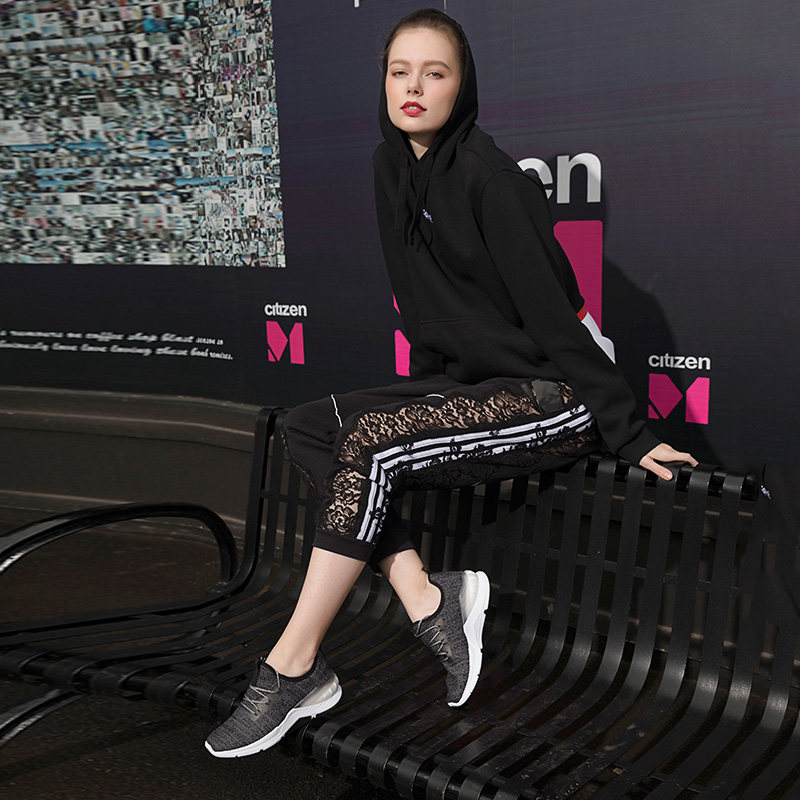 Sprandi 斯潘迪 19年夏季新款 飞织透气 女式休闲鞋 内增高运动鞋 双重优惠折后￥149包邮 4色