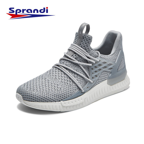 Sprandi 斯潘迪 一体飞织轻便透气 男式跑步鞋 聚划算+天猫优惠券折后￥199包邮（￥299-100） 3色可选