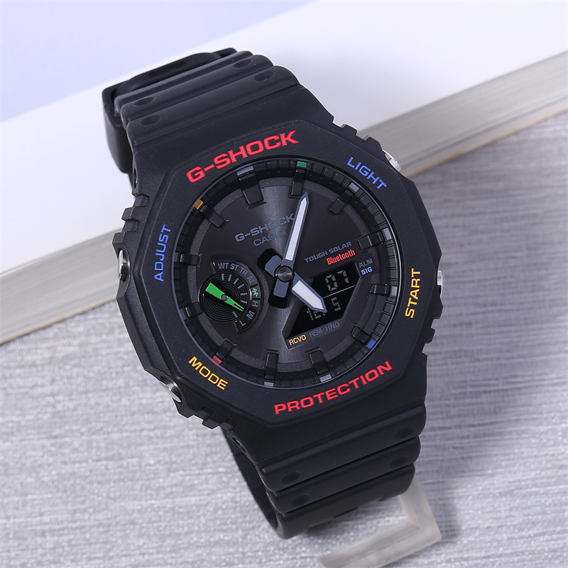 Casio Ga2100 Farm Oak Watch Gshock Solar Bluetooth Student Watch for Men Ga-B2100