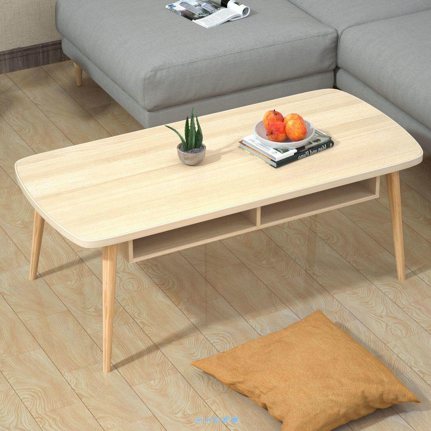 Balcony small table living room coffee table table coffee table solid wood table small table home dining bedroom rental room simple