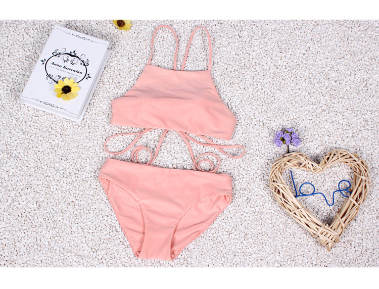 2019 Spring/Summer Wrap-up Pink Bikini S