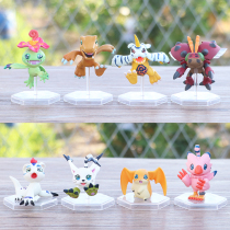 Digital Baby Handheld Digital Tyrants Sub-Ancient Beast Gabbu Badadi Road Beast Cartoon Perimeter Model Cake Pendulum