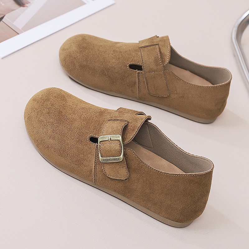 Retro Thick-Soled Birkenstock-Style Shoes for Women, New Soft-Soled Comfortable Slip-On Casual Lightweight Versatile Loafers Retro Thick-Soled Birkenstock-Style Shoes for Women, New Soft-Soled Comfortable Slip-On Casual Lightweight Versatile Loafers