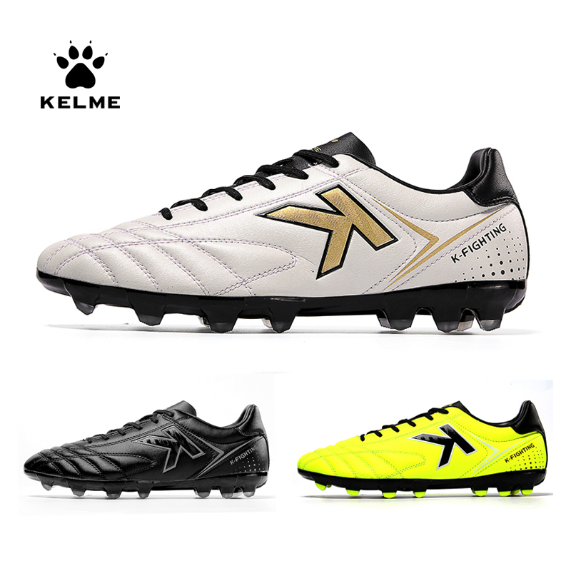 KELME Kalmei student football shoes male adult competition training AG rubber nail summer spike sneakers professional