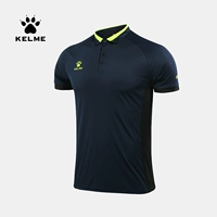 Kelme Calme áo thun ngắn tay nam ve áo bóng rổ trọng tài POLO áo sơ mi mùa xuân và mùa hè thấm hút mồ hôi - Áo polo thể thao áo polo hồng