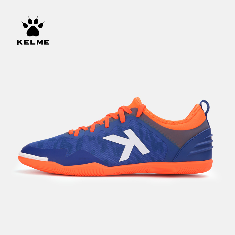 KELME Kalmi Indoor Soccer Shoe Men's training shoes women's five-man-made competition sneakers