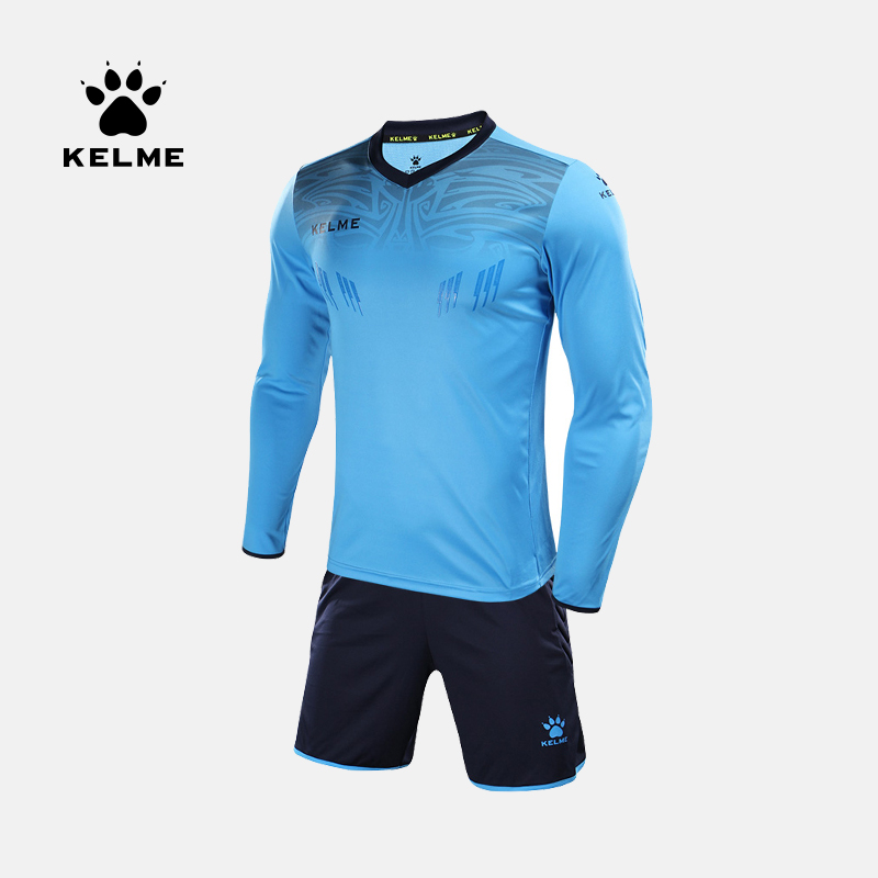 kelme Kalmi Official football goalkeeper to goalkeeper Long sleeve suit for training jersey goalkeeper
