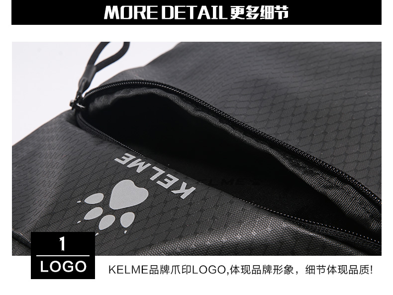 KELME Kalmei ba lô thể thao nam và nữ túi sinh viên tập thể dục ba lô với kho giày công suất lớn - Ba lô balo zara