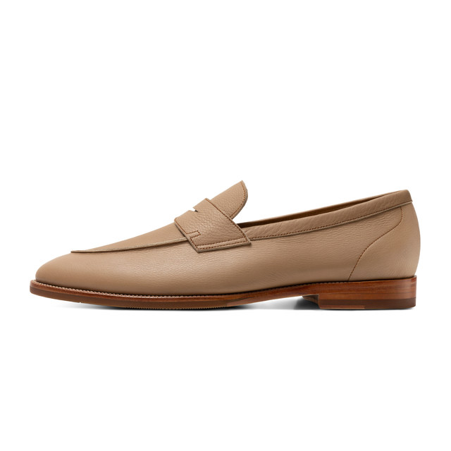 ThomWills business loafers ເກີບຫນັງແບບເປັນທາງການຂອງຜູ້ຊາຍອັງກິດທີ່ມີເມັດສີເກີບຫນັງ cowhide ຊັ້ນທໍາອິດ