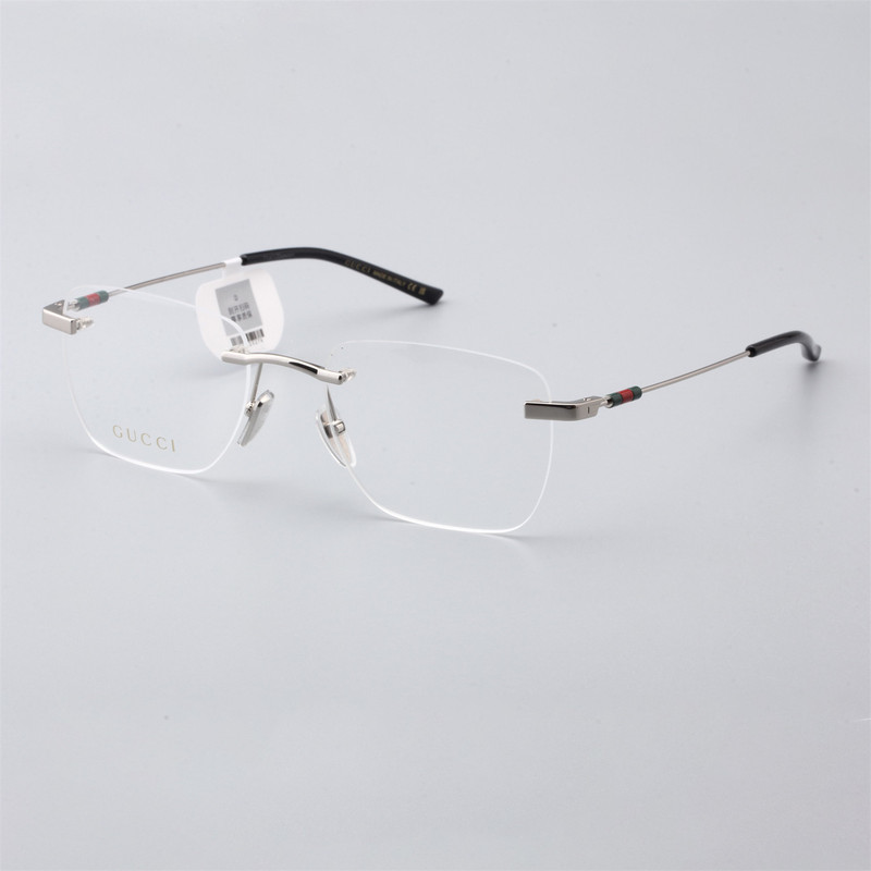 Gucci Gucci Rimless Rectangular Simple and Elegant Optical Eyeglass Frames for Women, Suitable for Prescription Lenses Gg2099O Gucci Gucci Rimless Rectangular Simple and Elegant Optical Eyeglass Frames for Women, Suitable for Prescription Lenses Gg2099O