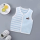 Áo sơ mi cotton cho bé sơ sinh mùa xuân và mùa thu nam nữ 0-1 tuổi áo ấm phần mỏng mặc vest nhỏ