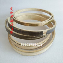 Bamboo Ring Custom Semi-finished Painting Brow brow Red Son Bird Cage Bamboo Circle Model Bamboo Circle Ferrule Bamboo Circle