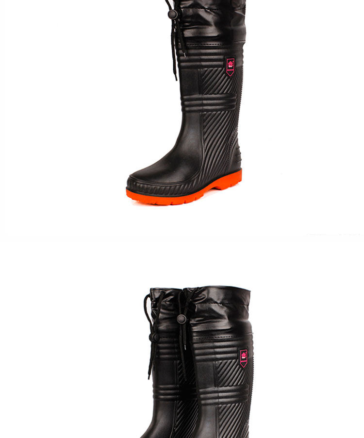 Chaussures - bottes caoutchouc homme pour hiver - semelle tendon - Ref 959995 Image 18