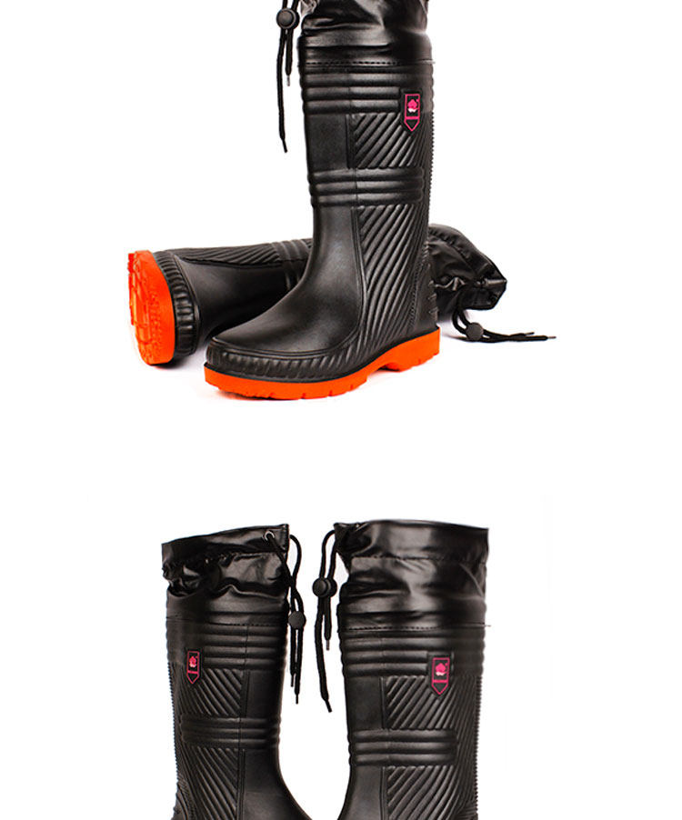 Chaussures - bottes caoutchouc homme pour hiver - semelle tendon - Ref 959995 Image 20