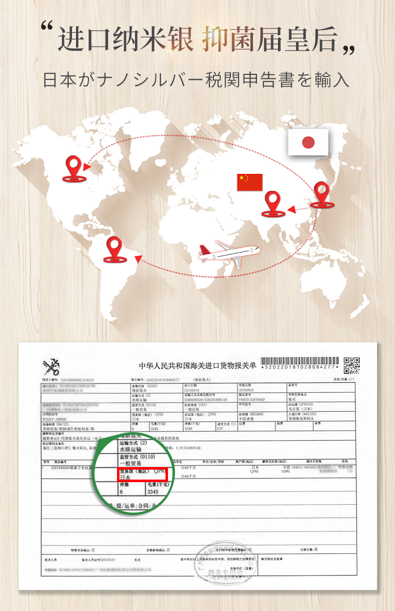 荟欣福 日本进口纳米银 除脚臭喷雾 图8