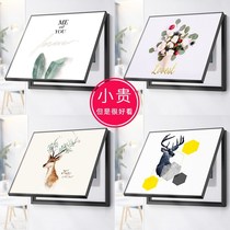 Electricity meter box decorative painting 6d three-dimensional bedroom mural headboard painting non-perforated wall cover ugly Net red homestay Wall