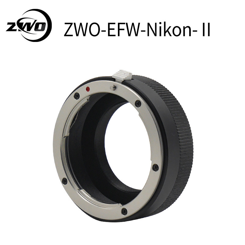 ZWO Nikon-T2 M54 EFW adapter ring for ASI camera to Nikon manual lens F port new