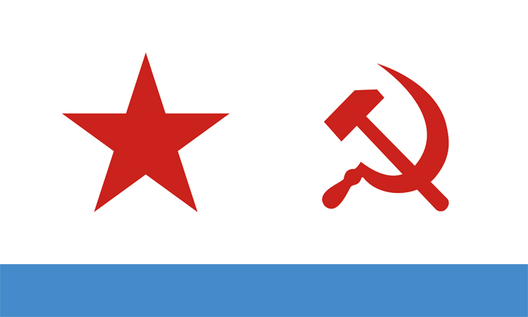 Customize the Soviet Navy Flag 4 flags USSR NAVY FLAG 90x150CM