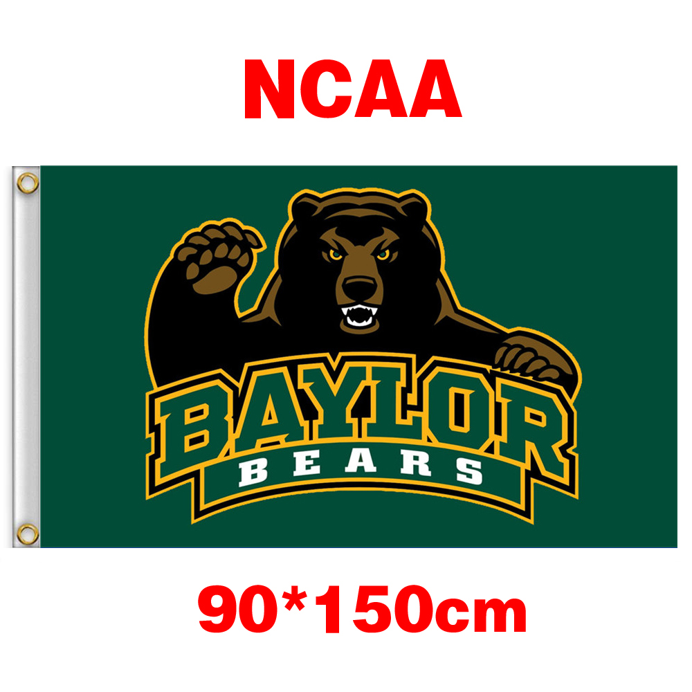 The Bellor Bears Baylor University Bear Team Flag Custom