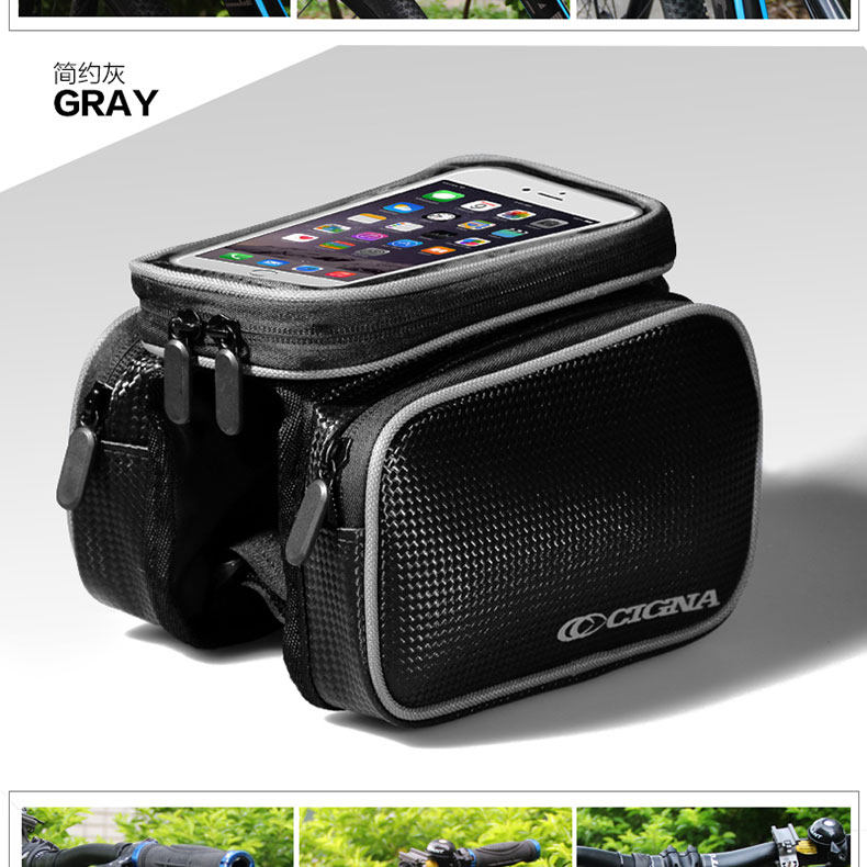 Sacoche pour vélo mixte CIGNA - Ref 2228735 Image 17