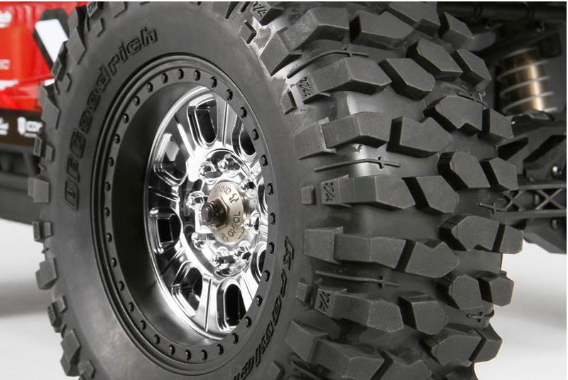 Axial Climbing Car Scx6 Jeep 1/6 Wrangler Gravel Tires Big Foot Tires Axi05000T1-T2
