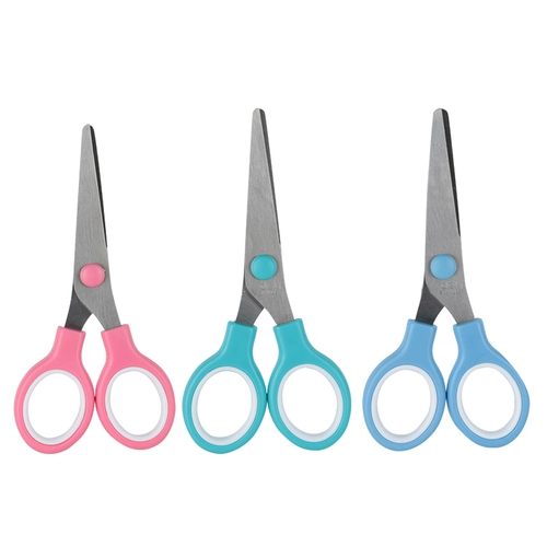 Пластиковые ножницы, детские поделки из бумаги для школьников, канцтовары, DIY