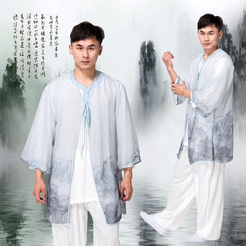 Pai Ying Tai Chi Clothing Men New Spring and Summer Tai Chi Coach Female Performance Competition