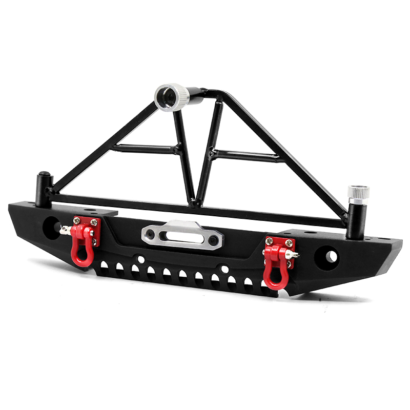 1:10 Scale Crawler Car Metal Bumper Rear Bar Extreme Rear Bumper Crawler Car Universal Trx4 Scx10 W21