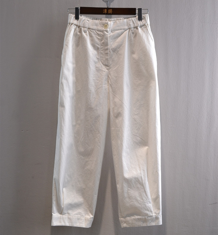 Jinchengjia Jinchengjia Women's a Spring and Summer Comfortable Loose Carrot Pants