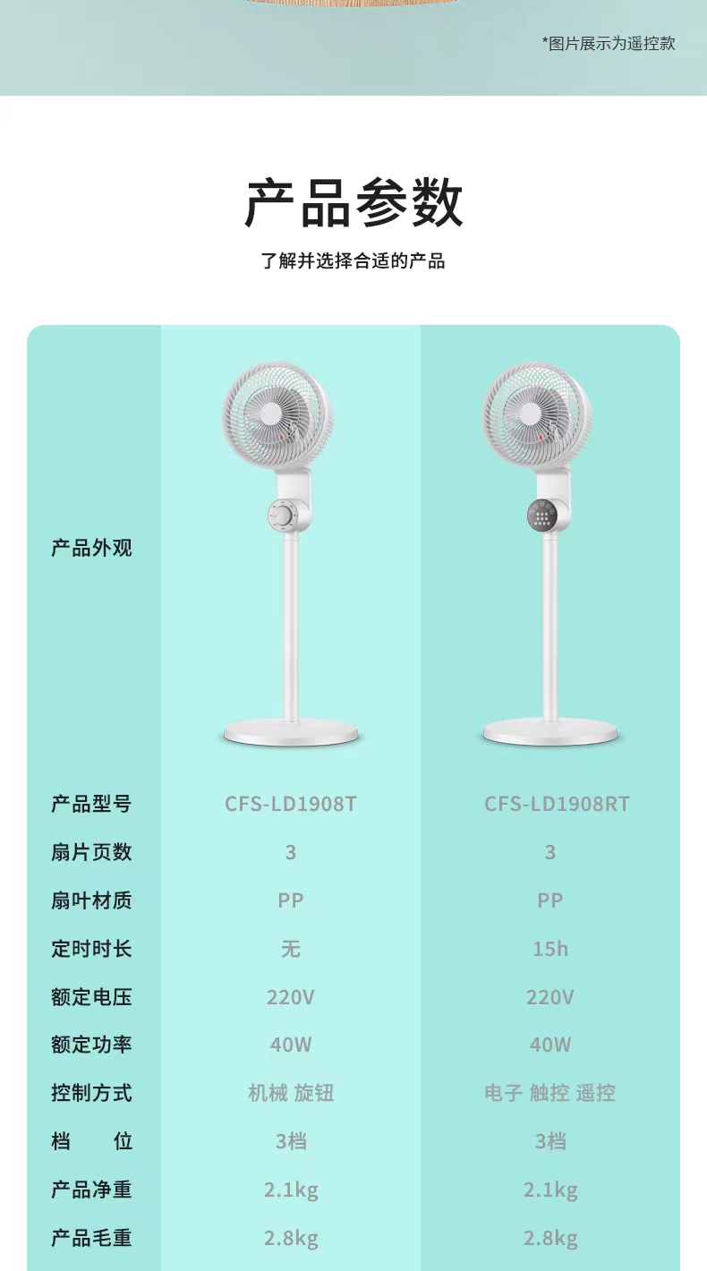 长虹 空气循环扇 立式涡轮扇 图9