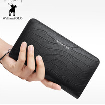 Emperor Paul Card Bag Mens Leather Multi Card Ladies Simple Wallet Piano Large Capacity Credit Card Set