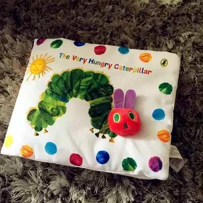 Out of Japan alone American illustrator Eric Carle Hungry caterpillar English three-dimensional cloth book