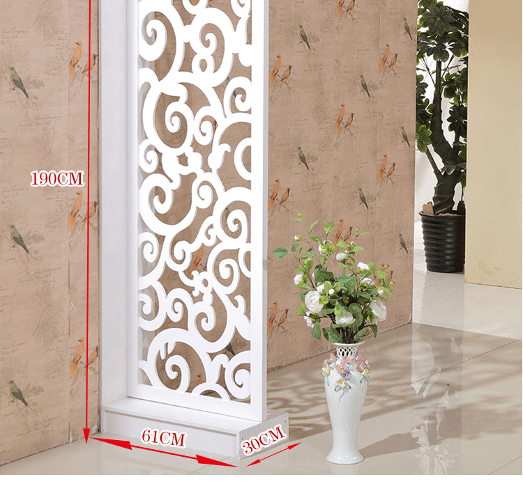 Màn hình trang trí vách ngăn phân vùng rèm phòng khách phòng ngủ di động trượt gỗ rắn hiện đại tối giản đơn giản căn hộ nhỏ - Màn hình / Cửa sổ vach ngan ban tho